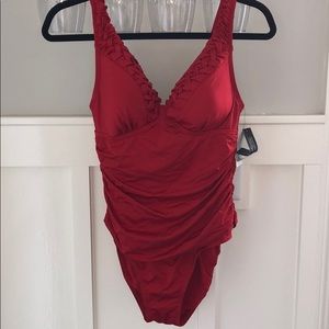 Jantzen one-piece bathing suit sz10